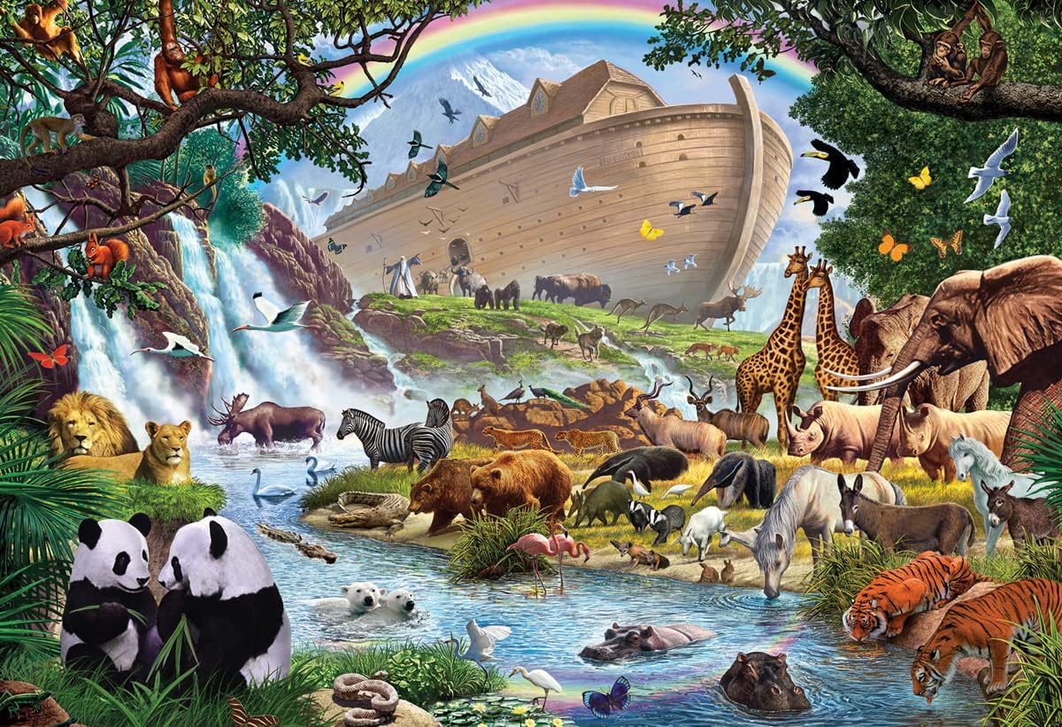 Jigsaw Puzzle (100 Pieces): Noah's Ark