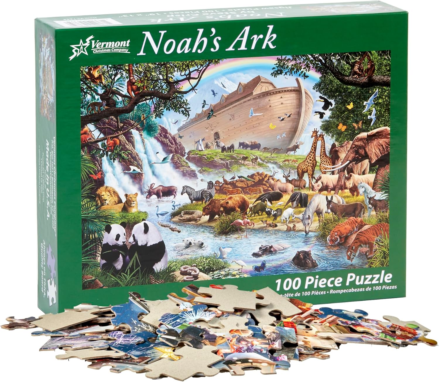 Jigsaw Puzzle (100 Pieces): Noah's Ark