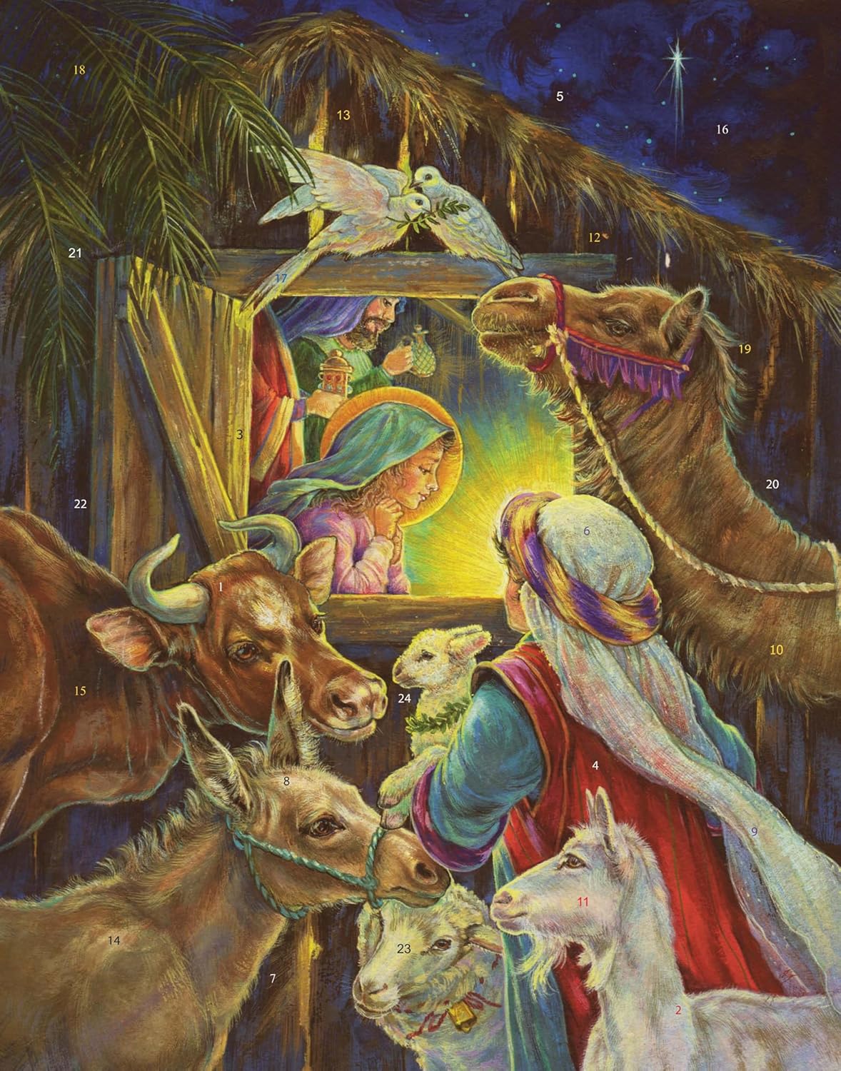 Advent Calendar: At the Manger