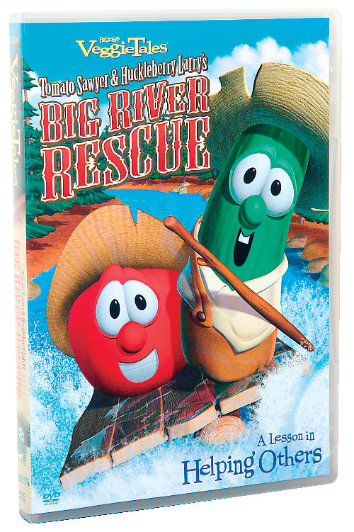 Veggie Tales #33: Tomato Sawyer & Huckleberry Larry's Big River Rescue, DVD (#033 in Veggie Tales Visual Series)