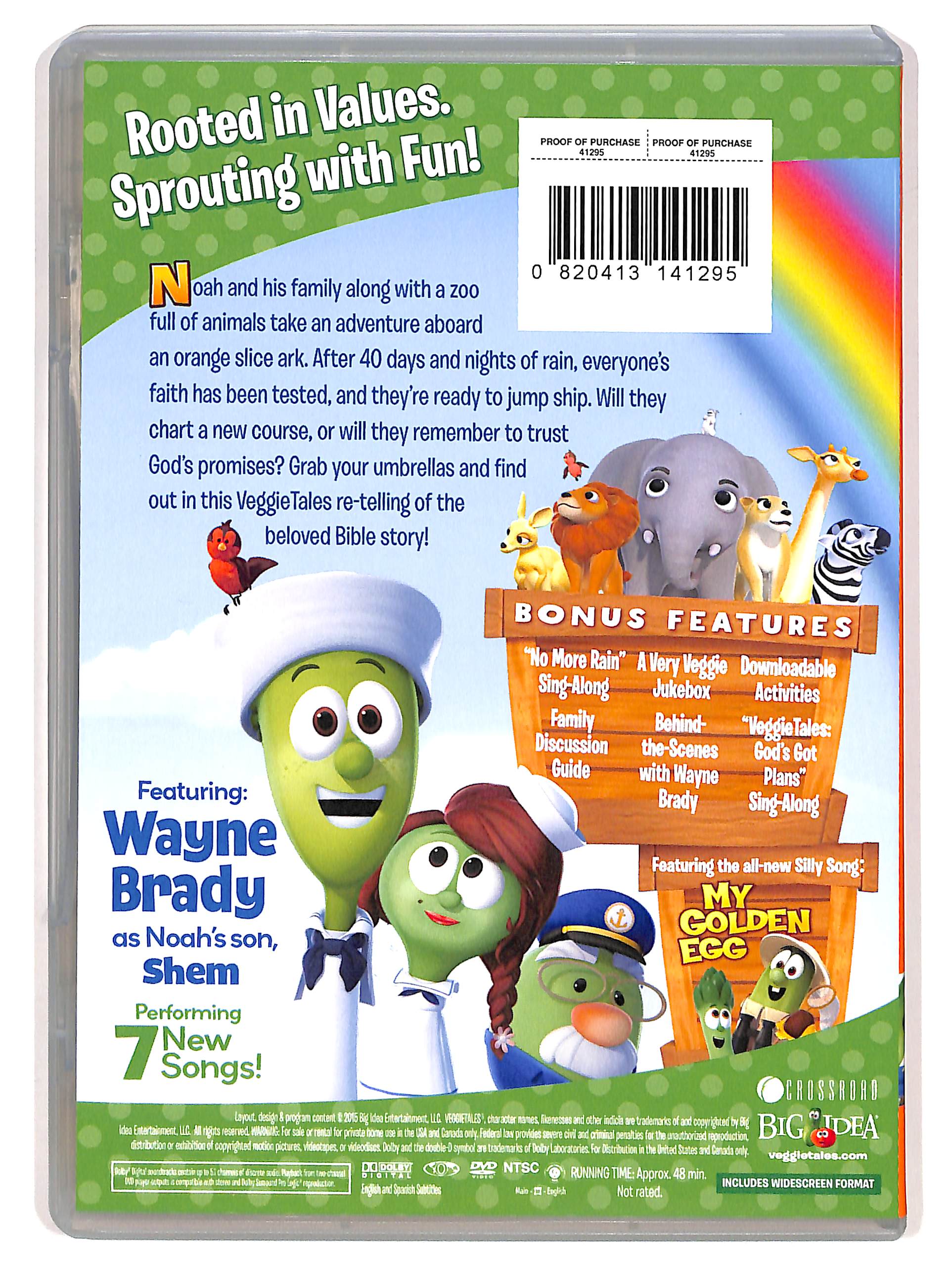 Veggie Tales #58: Noah's Ark, DVD