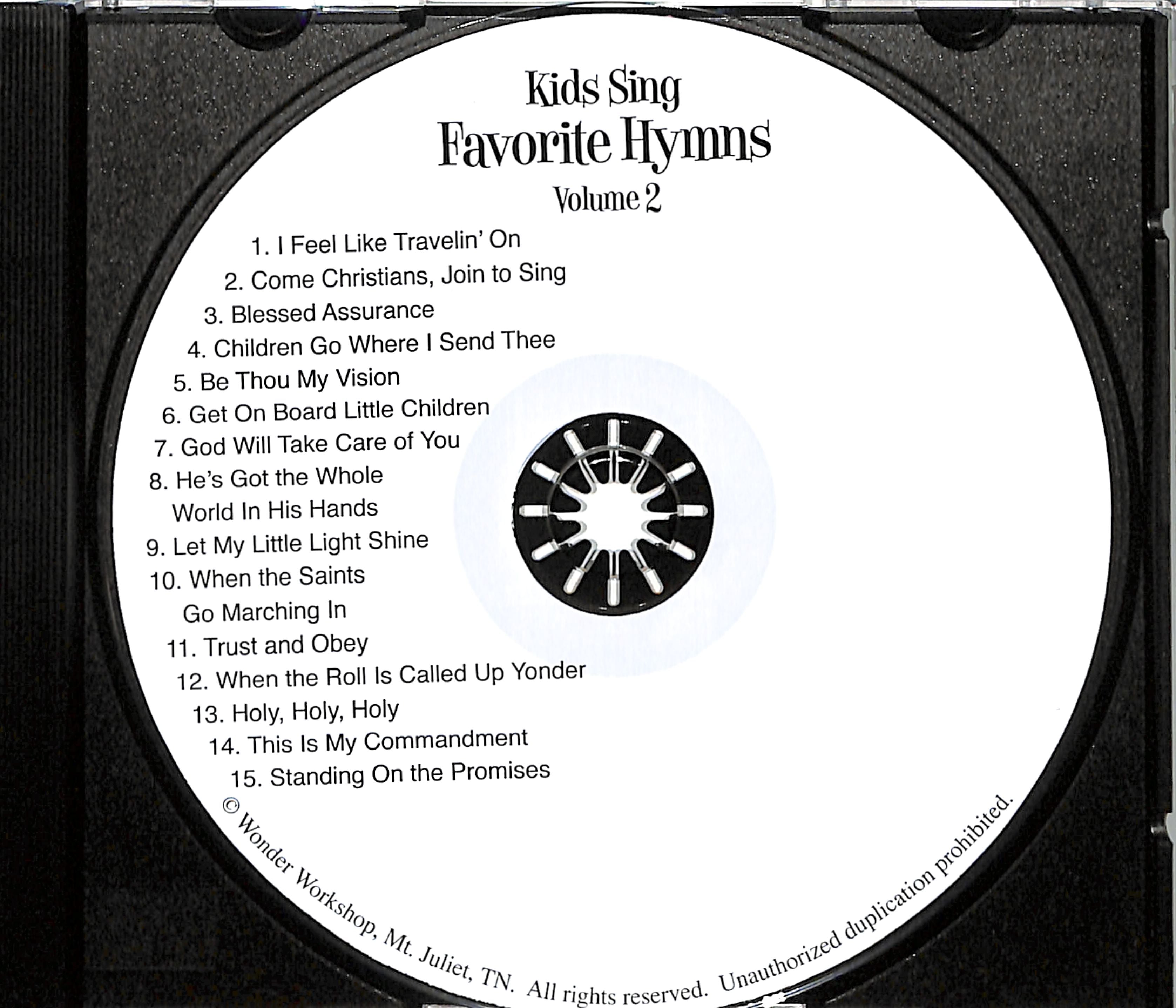 Kids Sing Favorite Hymns! Volume 2 (Kids Sing Series)