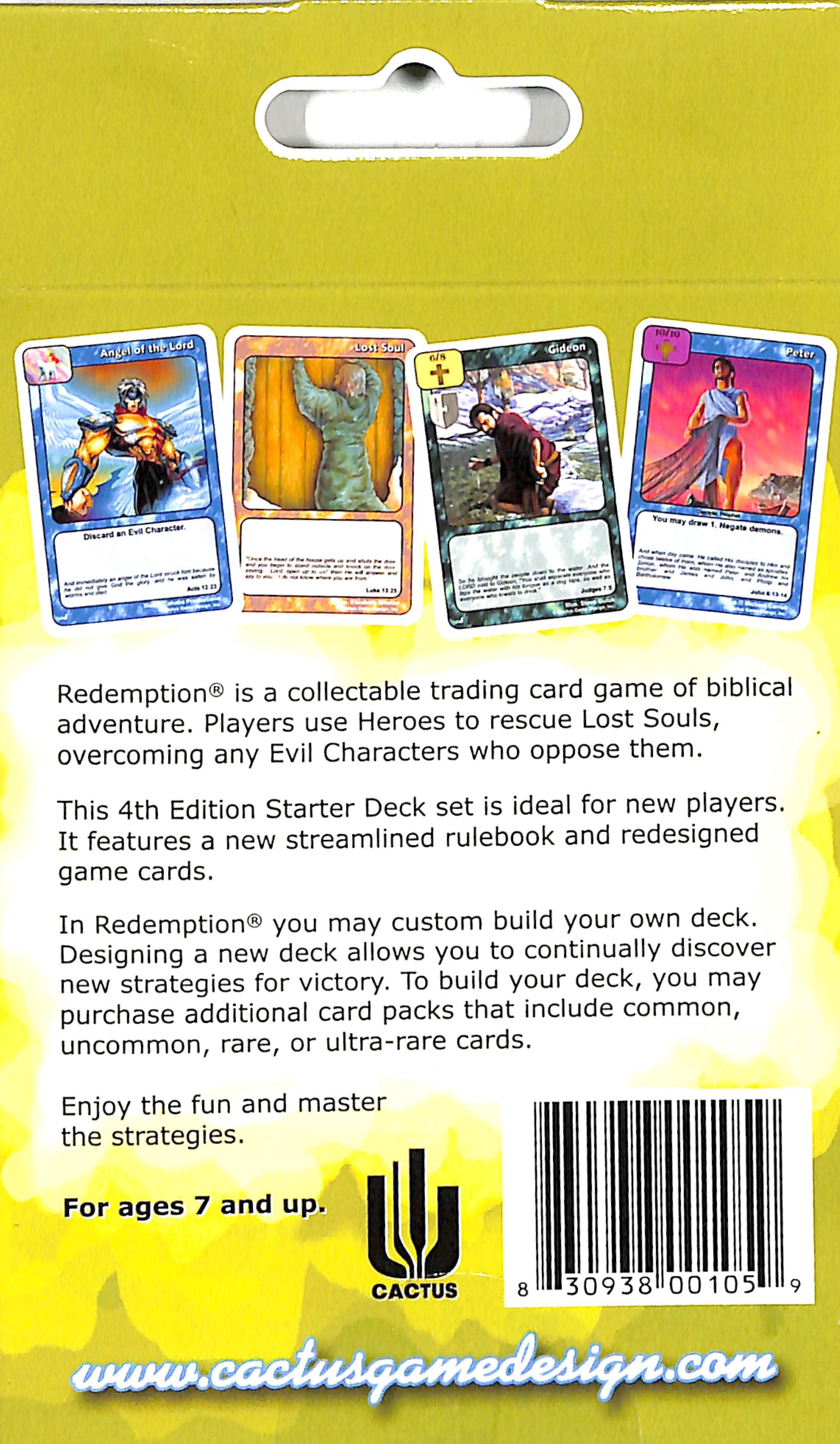Redemption Starter Deck (4th Edition) (Redemption Card Game Series)