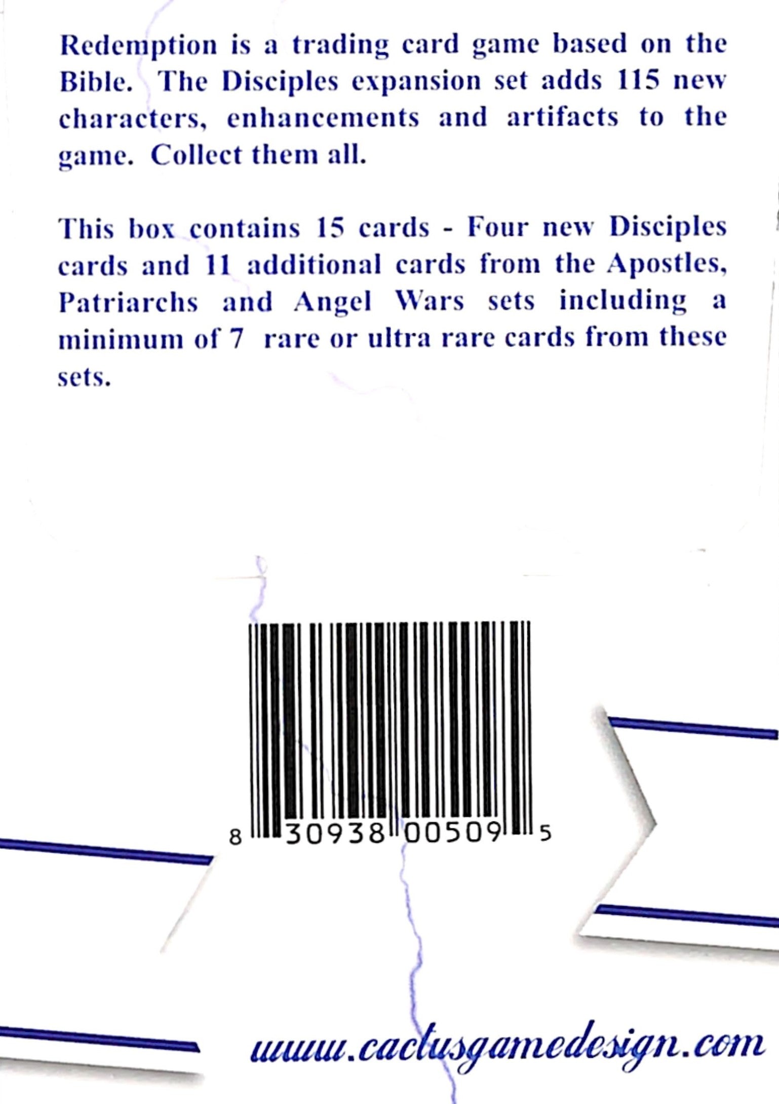 Redemption: Prophecies of Christ Card Pack (15 Cards) (Redemption Card Game Series)