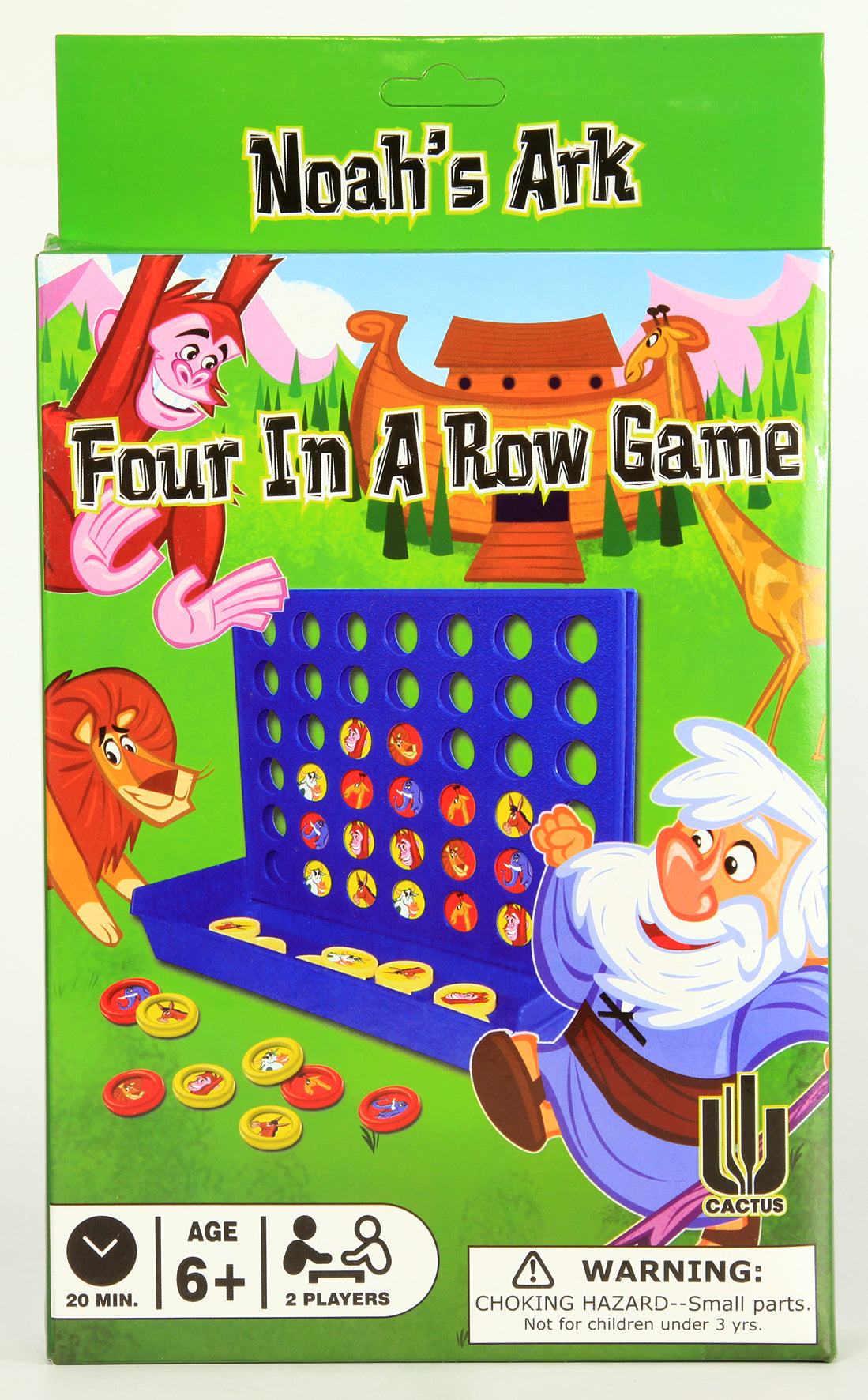 Board Game: 4 in a Row (Noah's Ark)