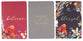 Notebook : Blessed, Birds, Eggplant/Burgundy/Gray (Set of 3) (Blessed Is She Collection)
