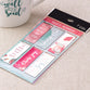Bookmark Magnetic - set of 6: It is Well, Pinks (Well With My Soul Collection)