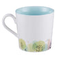 Ceramic Mug: Teachers Plant Seeds, Blue Inside (414ml)