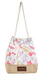 Poly-Canvas Tote Bag With Cotton Handles: Blessed, 2 Sided Printing