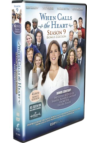 When Calls the Heart Complete Season 9 Bonus Edition (Movies #47-52, 4 DVDs)