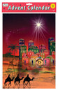 Advent Calendar: Guiding Star, Bible Text Or Nativity Story on Back of Windows