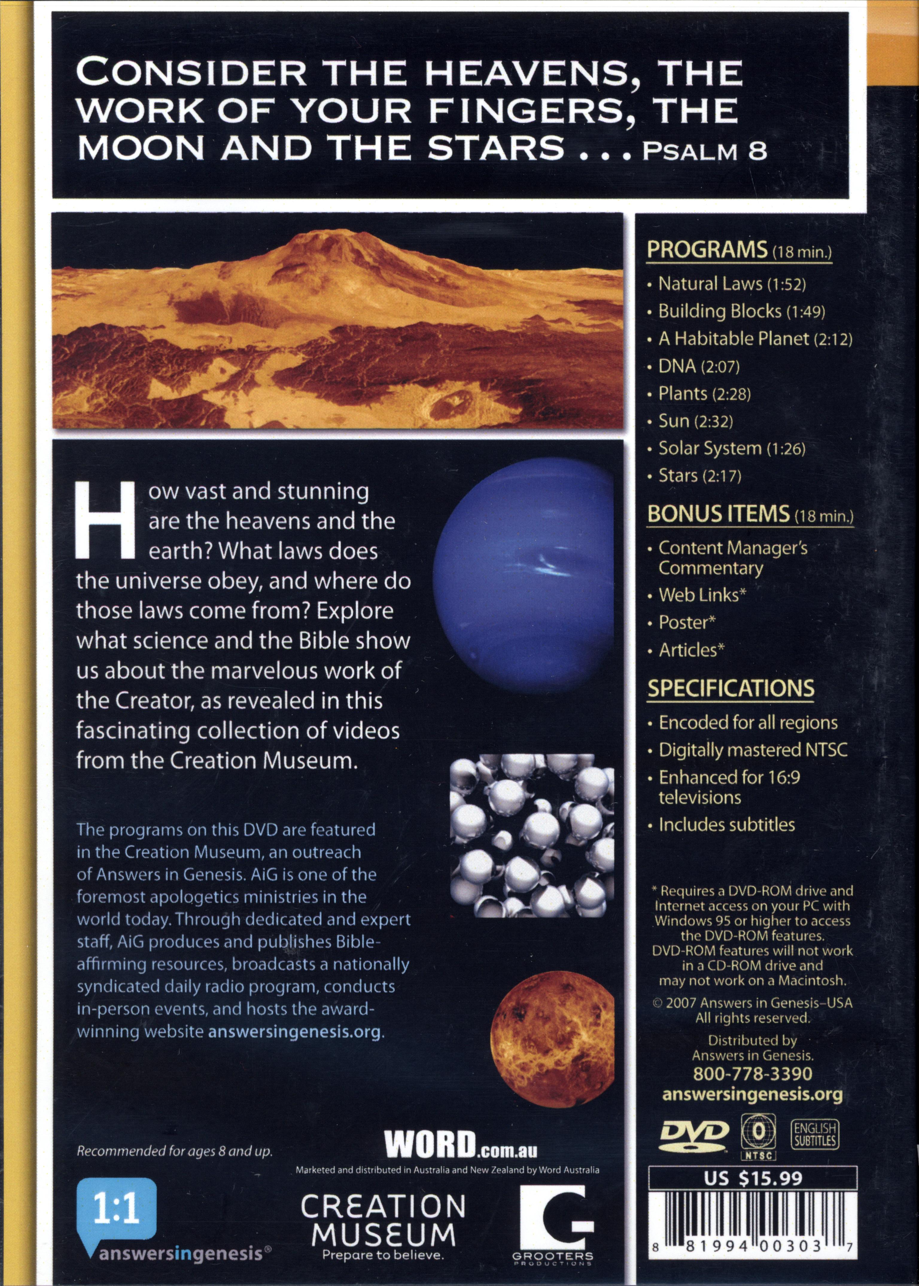 Heaven and Earth, DVD