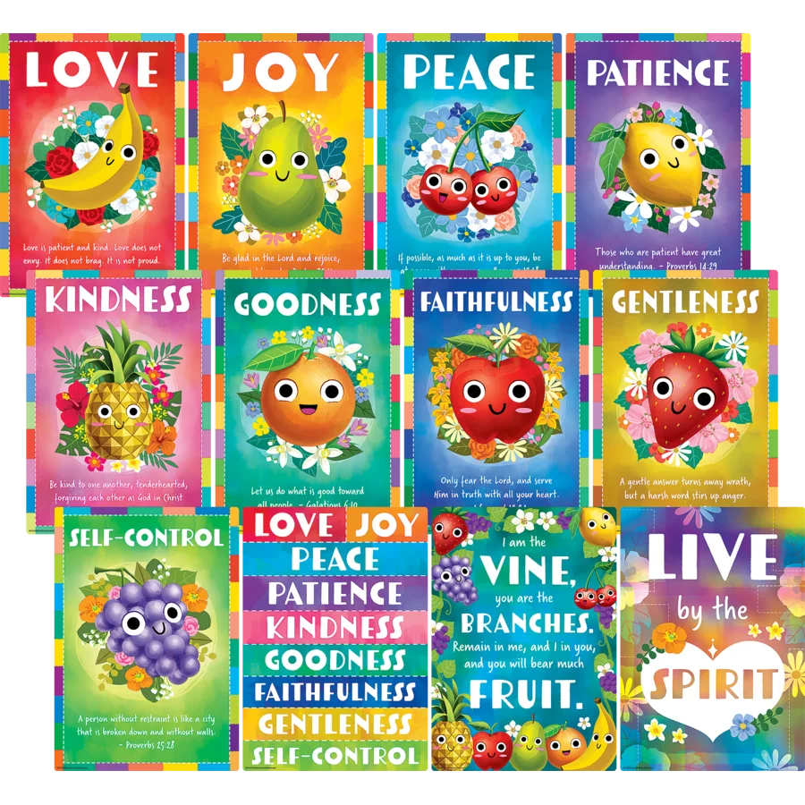 Fruit of the Spirit, Small Posters (12 Pack)