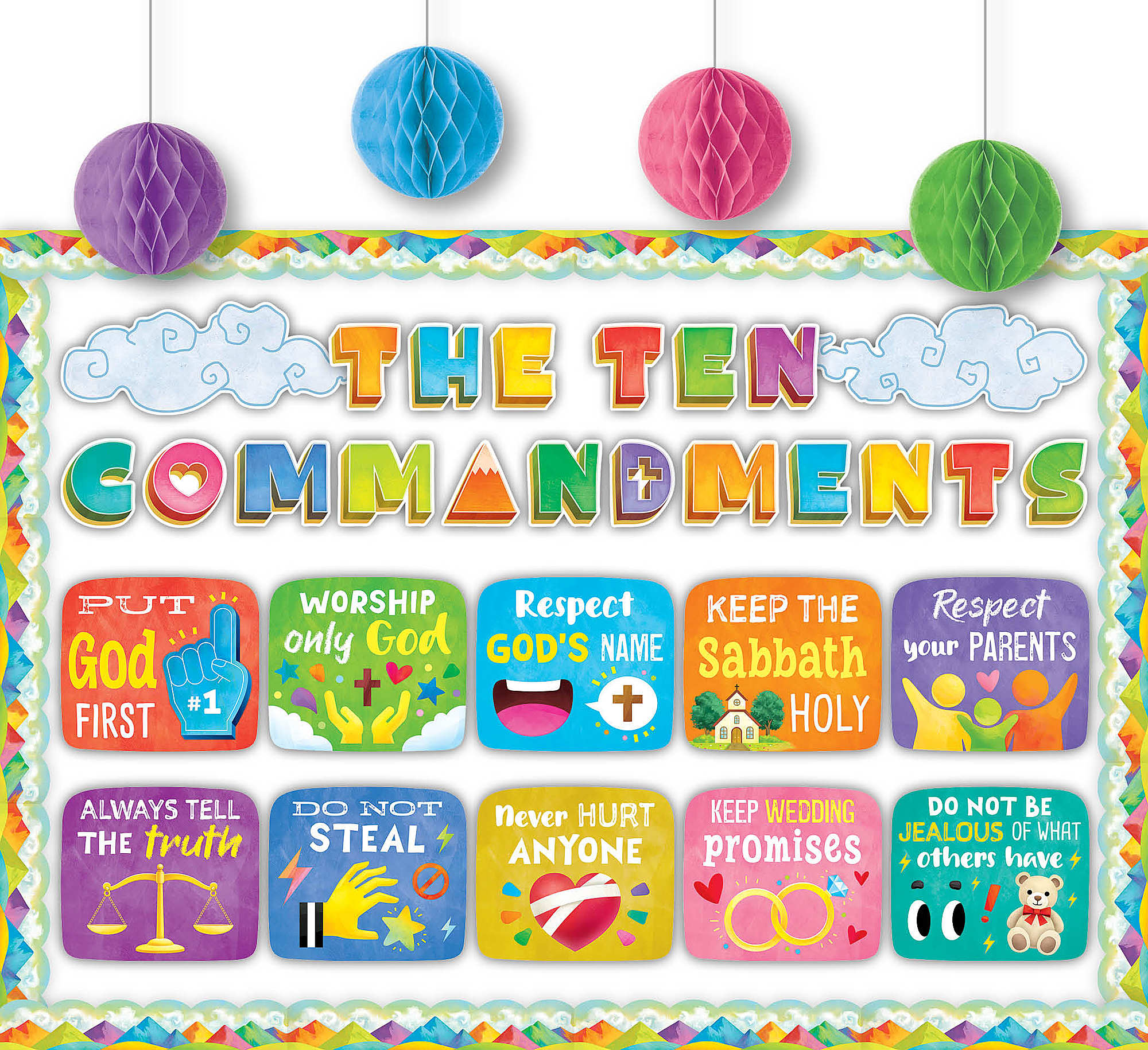 The Ten Commandments Create & Decorate Quick Kit
