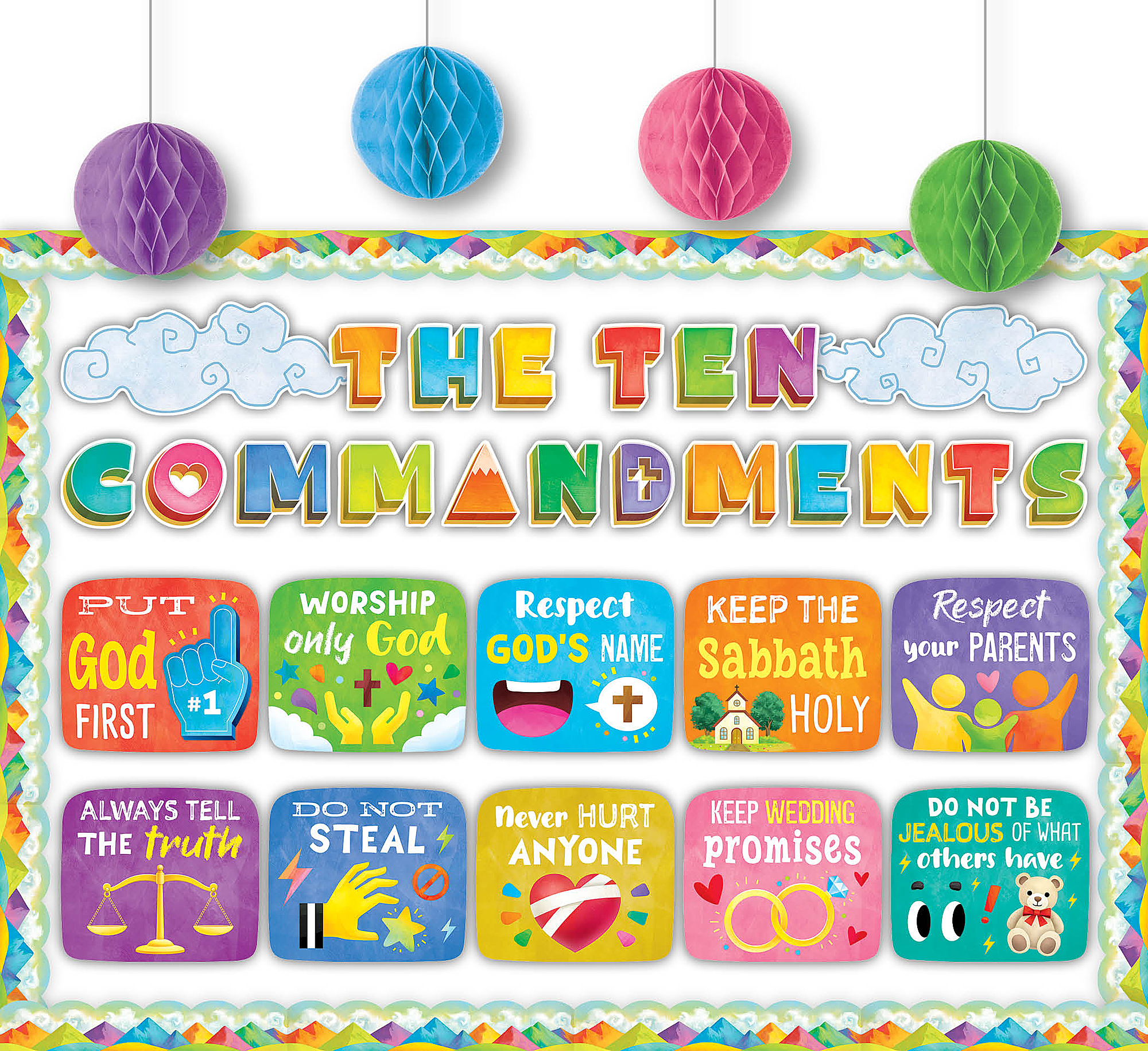 The Ten Commandments Create & Decorate Quick Kit
