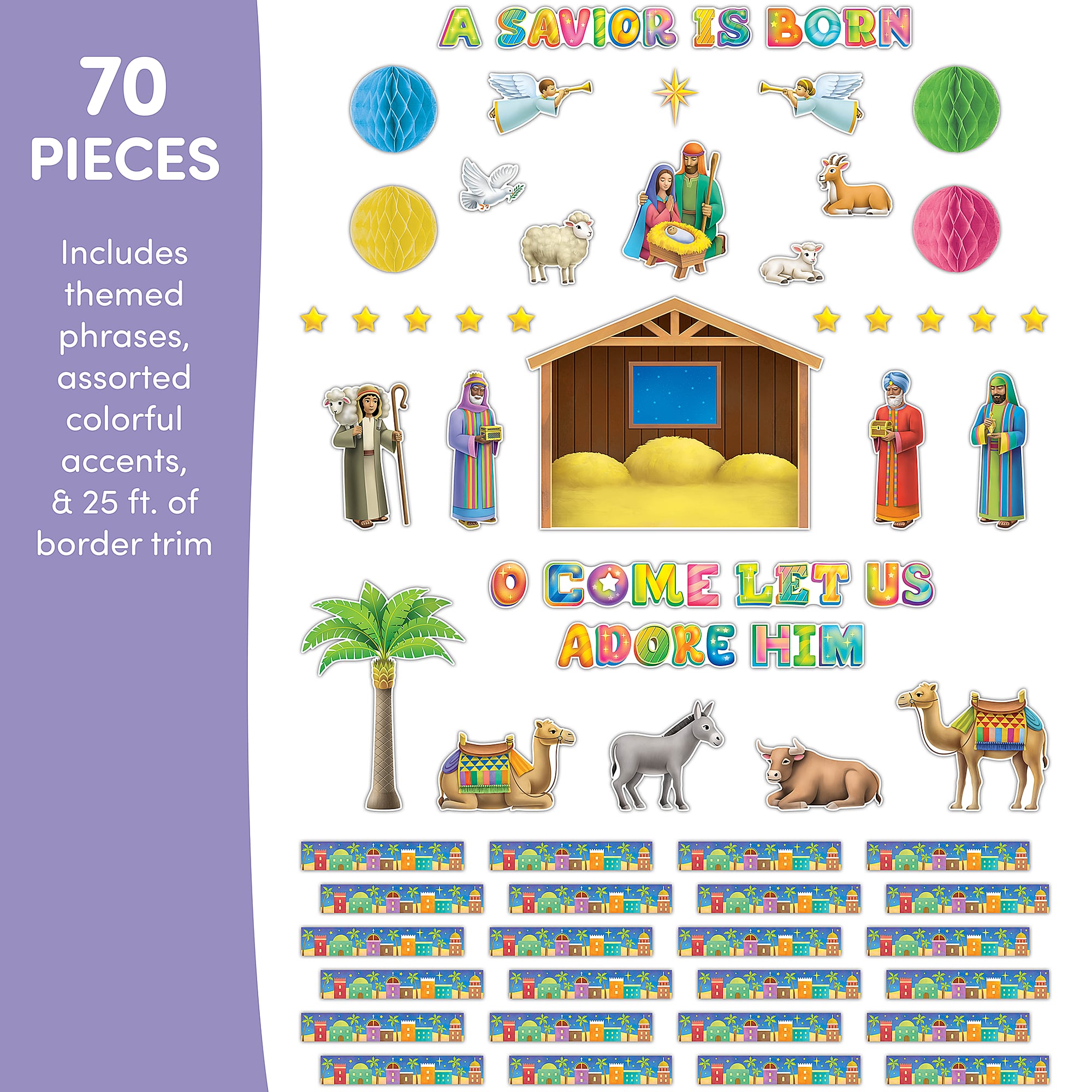 Nativity Scene Create & Decorate Quick Kit