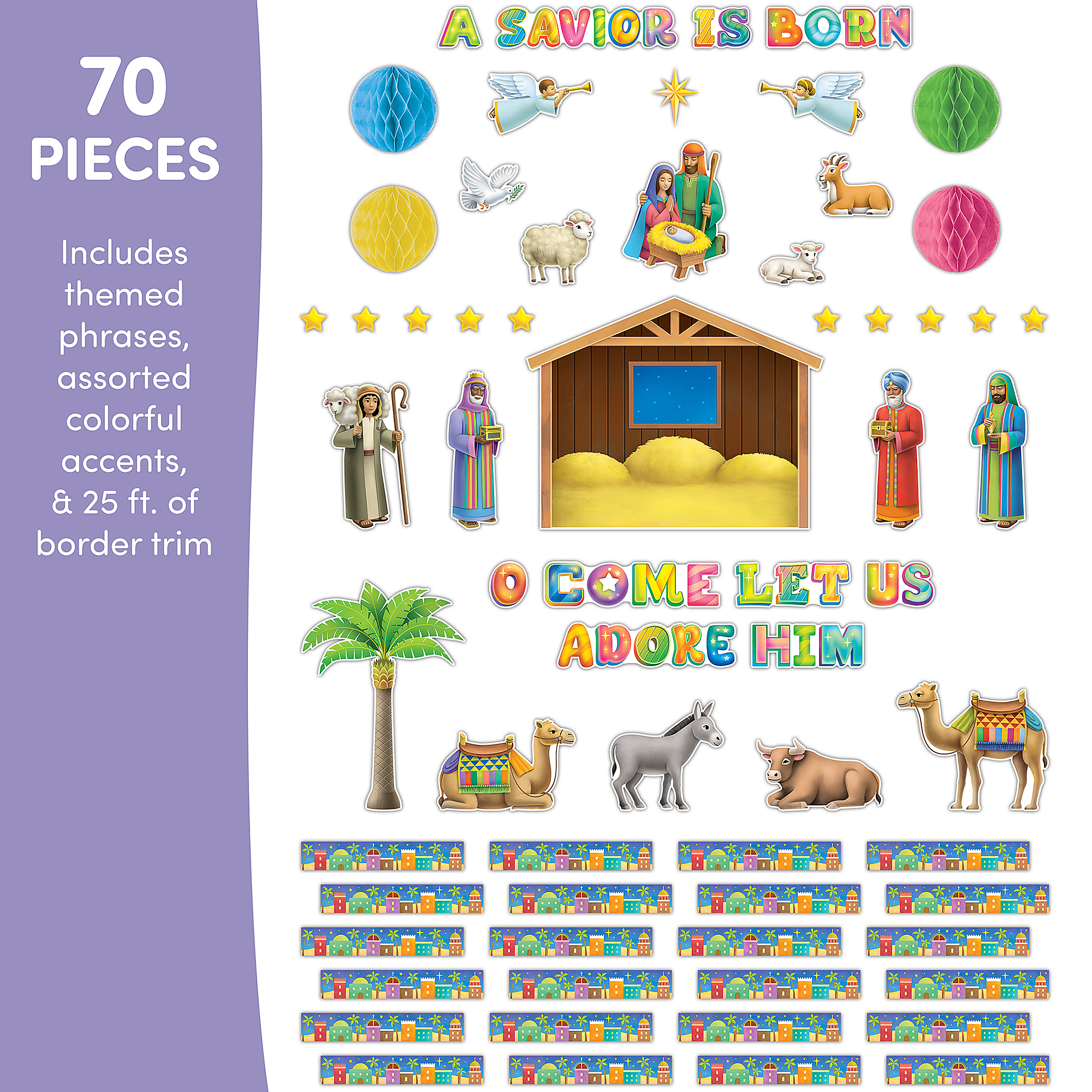 Nativity Scene Create & Decorate Quick Kit