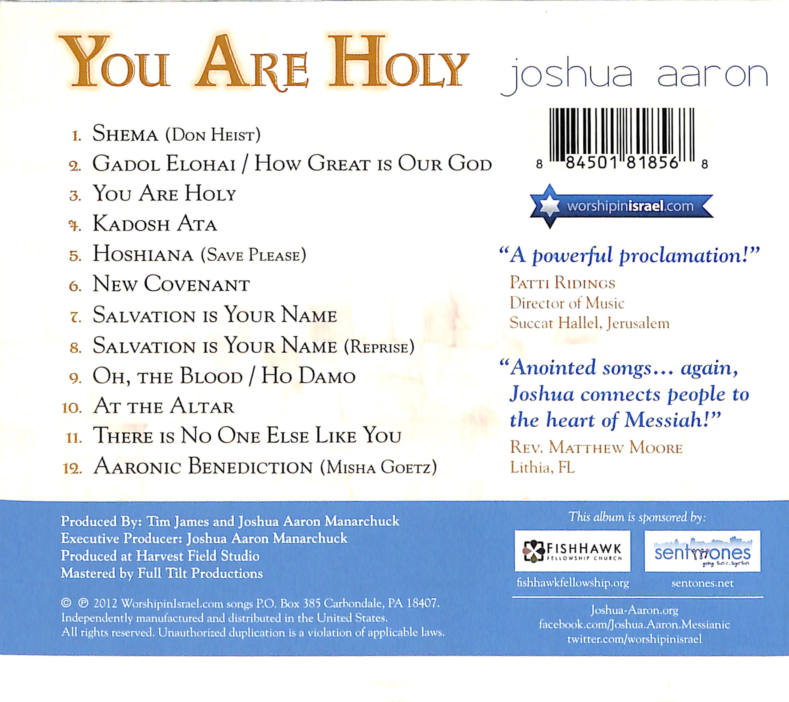 You Are Holy