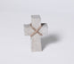 Cross: Small Standing Cross Grey (Paulownia Wood)