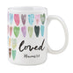Ceramic Mug (443ml): -Loved