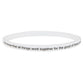 Bracelet (4 pack): Scripture (Silicone)