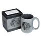 Ceramic Mug: Be Strong & Courageous, Grey/Black (Joshua 1:9) (414ml)