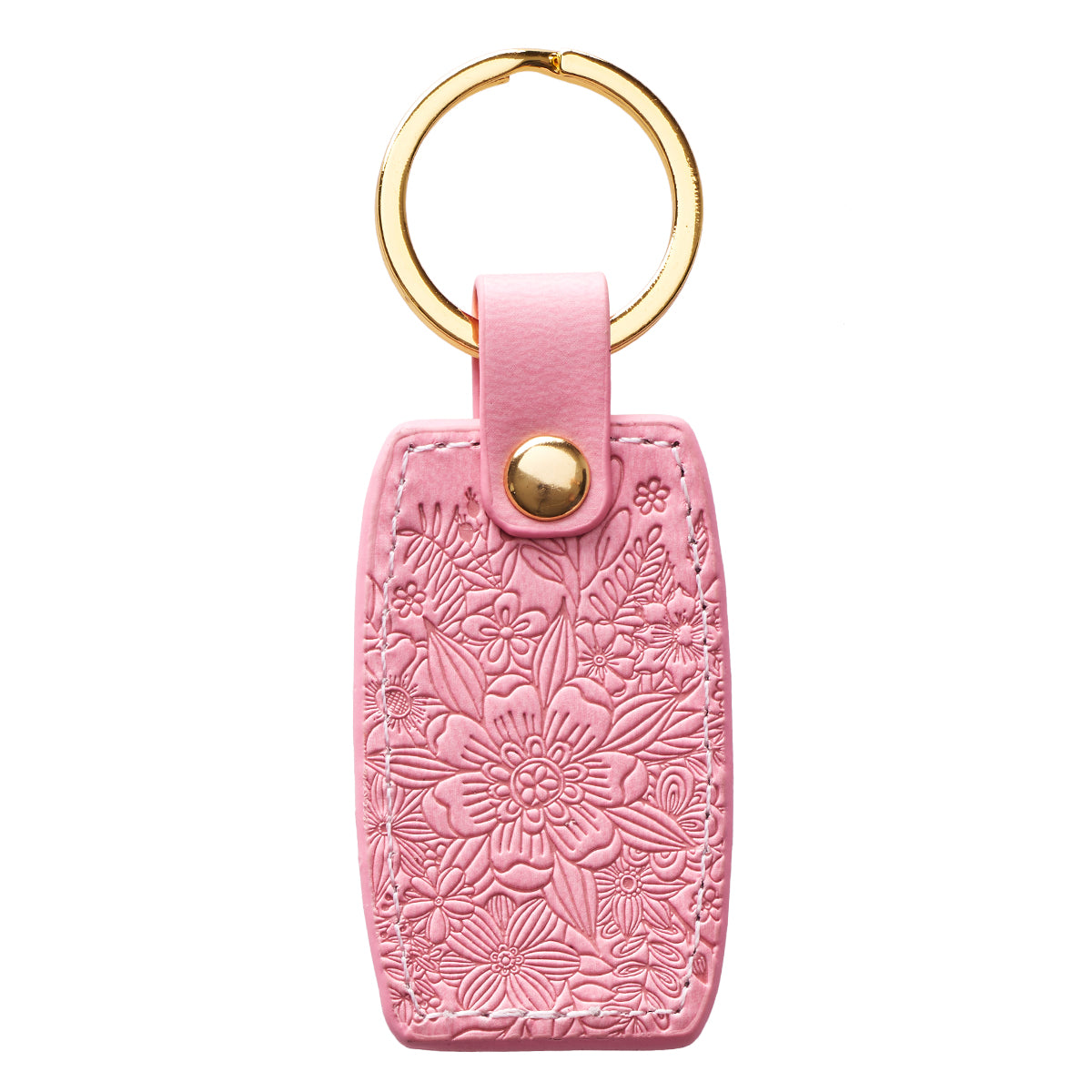 Luxleather Keyring: Plans to Give You Hope and a Future, Peach (Jer 29:11)