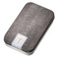Metal Keyring in Tin: John 3:16 Cross, Scripture Verse Stamped on Front and Back