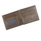 Leather Wallet: John 3:16 Cross, Taupe, Bi-Fold, Rfid-blocking, Gift Boxed