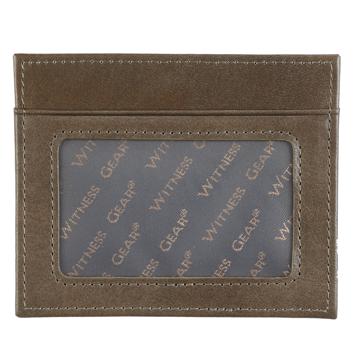 Leather Wallet: John 3:16 Cross, Taupe, Bi-Fold, Rfid-blocking, Gift Boxed