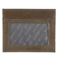 Leather Wallet: John 3:16 Cross, Taupe, Bi-Fold, Rfid-blocking, Gift Boxed