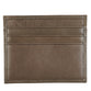 Leather Wallet: John 3:16 Cross, Taupe, Bi-Fold, Rfid-blocking, Gift Boxed