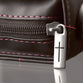 Bible Cover Extra Large: Love, Pink/Brown, Carry Handle Luxleather (1 Cor 13:4-8)