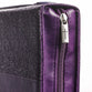 Bible Cover Extra Large: Faith, Purple Pattern, Carry Handle