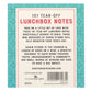 Lunchbox Notes: 101 Tear-Off Sheets For Girls