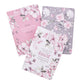 Notebook: Trust in the Lord, Pink/Purple Floral (Proverbs 3:5) (Set Of 3)