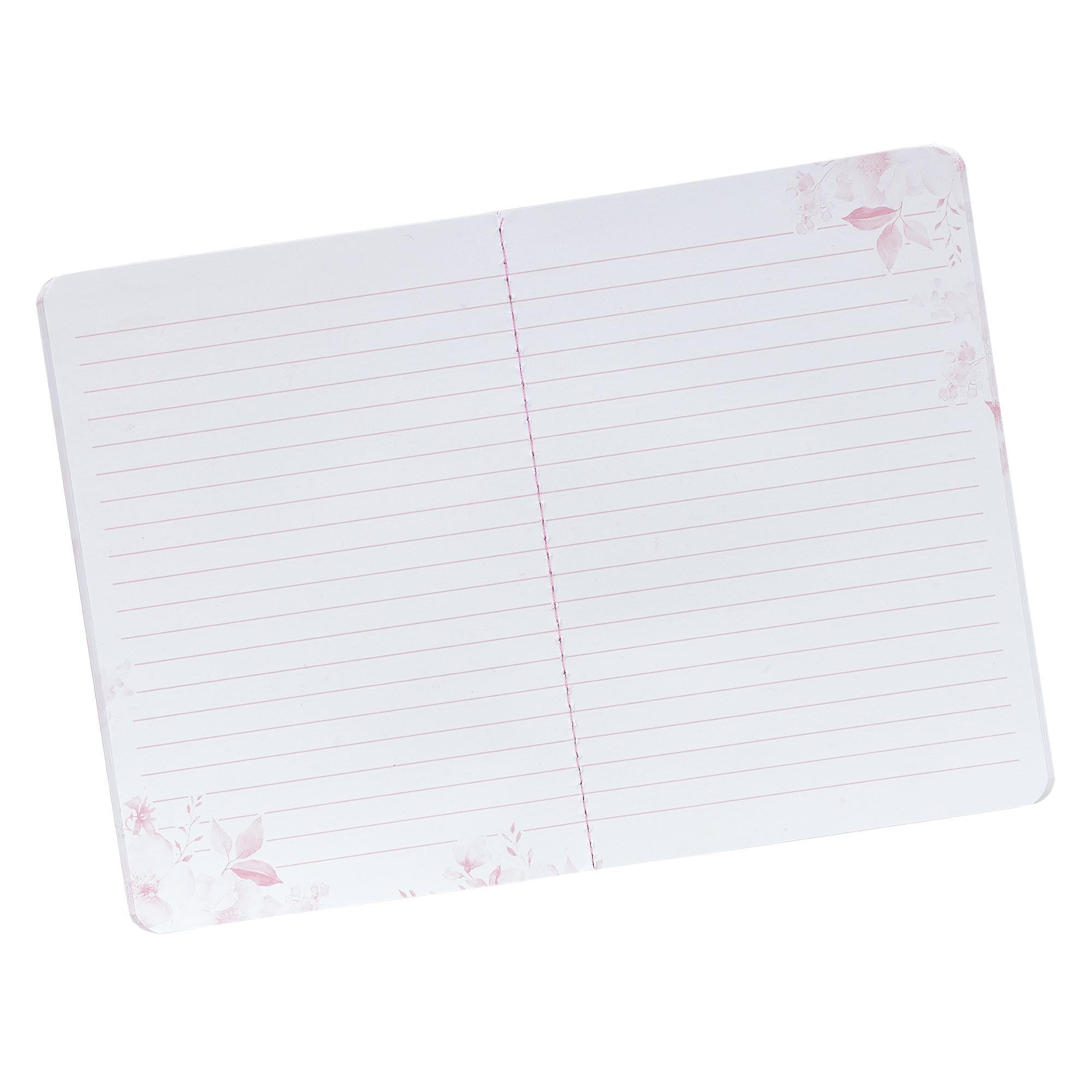 Notebook: Trust in the Lord, Pink/Purple Floral (Proverbs 3:5) (Set Of 3)
