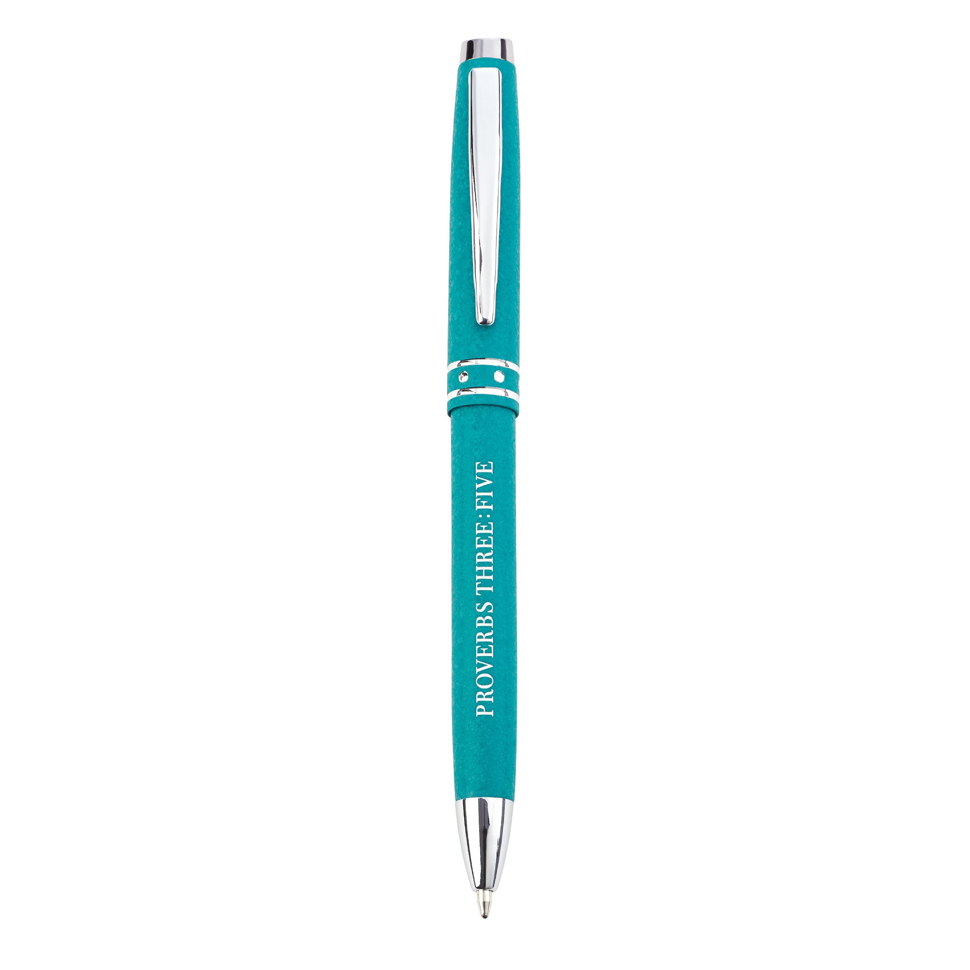 Ballpoint Hologram Pen: Trust in the Lord, Blue/Gold
