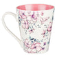 Ceramic Mug: Trust in the Lord, Pink Floral (Proverbs 3:5) (414ml)