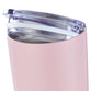 Stainless Steel Mug: Trust in the Lord, Pink/Silver, (Proverbs 3:5)