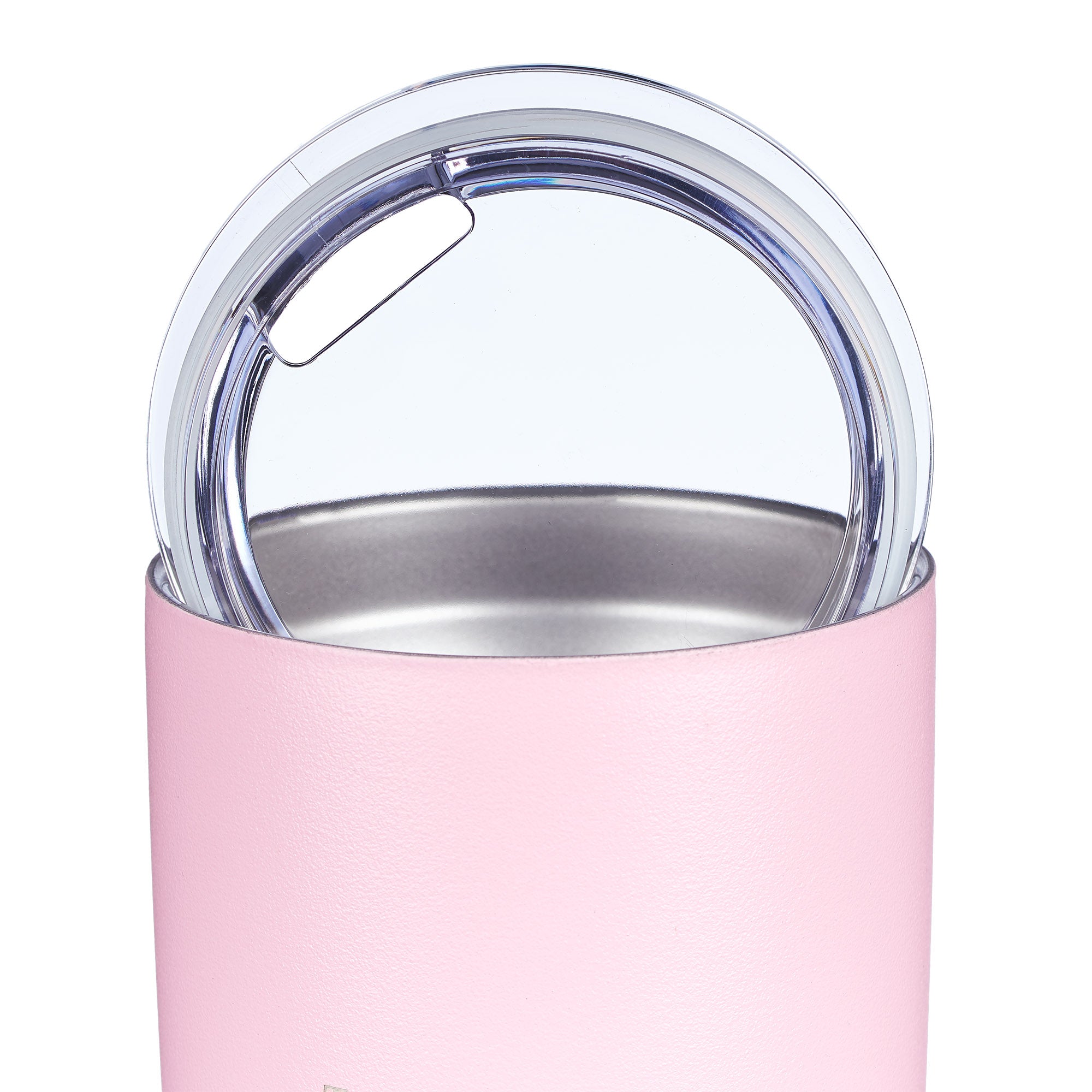 Stainless Steel Mug: Trust in the Lord, Pink/Silver, (Proverbs 3:5)