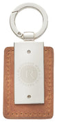 Keyring in Tin: Righteous Man, Brown/Silver (Proverbs 20:7)