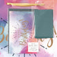 Gift Bag With Card: Birthday, Teal Watercolour