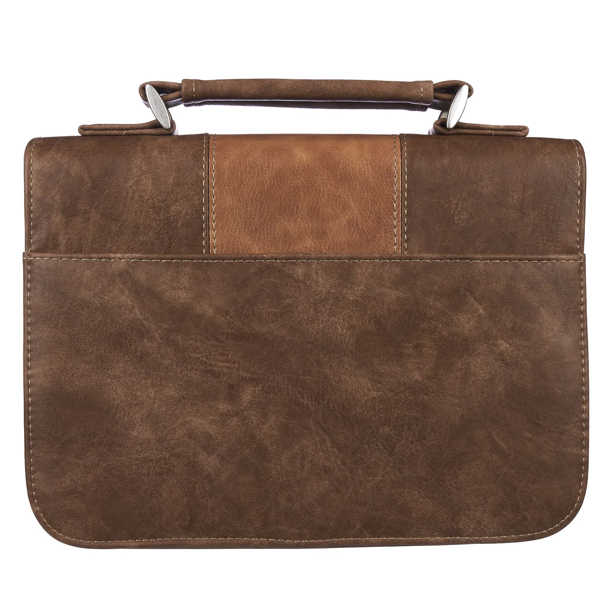 Bible Cover Medium: Trust in the Lord Brown (Prov 3:5)