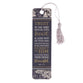 Bookmark With Tassel: Trust in the Lord, Navy