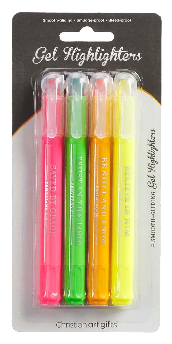 Pen: Twist & Glide Highlighter (Set Of 4)