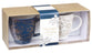 Ceramic Mugs (set of 2): Floral Blue & White With Gold (The Lord, He Has Made) (414 ml)