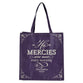 Reusable Tote Bag: His Mercies Are New Every Morning (Jewel Tone Collection)