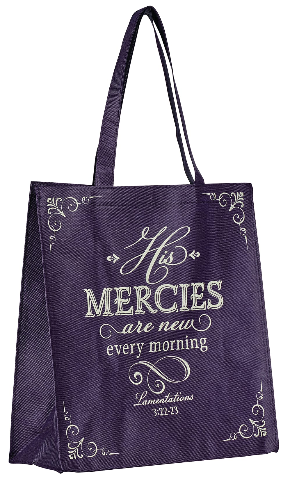 Reusable Tote Bag: His Mercies Are New Every Morning (Jewel Tone Collection)