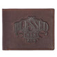 Wallet Brown, 2 Section, Bi-Fold (Jer 17: 7) (Blessed Man Collection)